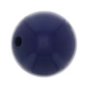 14mm Opaque resin bead - Navy Blue x1