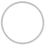 20mm 316L Stainless Steel Mounting and weaving Ring - Circle x1