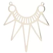 41x38mm Stainless steel connector for necklace - ethnic shape x1