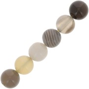 Beads Botswana Agate  6mm x15|raw }}