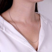 Choker ball chain 1.5mm Stainless steel x 50 cm