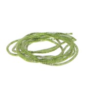 Curly Cannetille for embroidery - Brooches & embroidered jewelry 1 mm - Light Green x5g