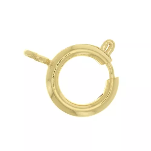 12mm Spring Clasp - Fine Gold plated x1