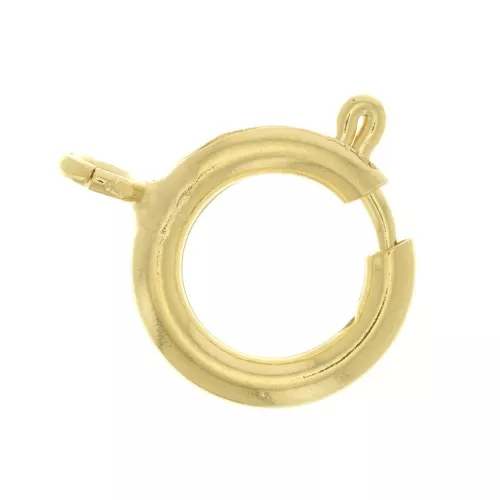 14mm Spring Clasp - Fine Gold plated x1