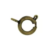 9mm Spring Clasp - Bronze Tone x1