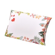 12.5x8x2cm Cardboard packaging - Handmade floral pattern - Multicolour x1