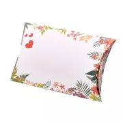 12.5x8x2cm Cardboard packaging - Handmade floral pattern - Multicolour x1