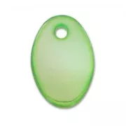 Mother-of-Pearl Sequins Oval 15x10mm Green x10