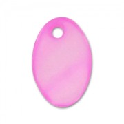 Mother-of-Pearl Sequins Oval 15x10mm Rose x10