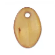 Mother-of-Pearl Sequins Oval 15x10mm Bronze x10