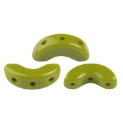5x10mm Arcos® by Puca® - Opaque Green x10g