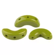 5x10mm Arcos® by Puca® - Opaque Green x10g
