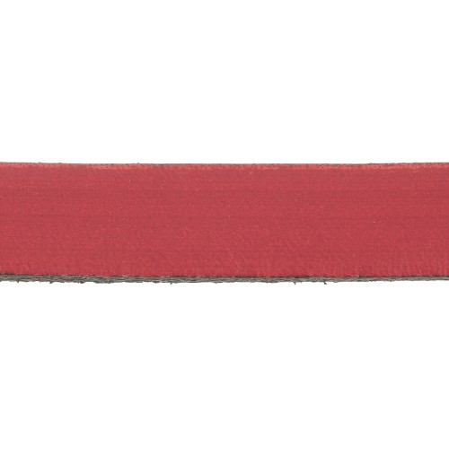 Leather lace 10mm Red x30cm