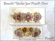 5x10mm Arcos® by Puca® - Opaque Rose x10g