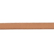 Leather lace 5x2 mm - Natural x30cm|raw }}