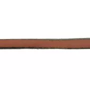 Leather lace 5x2mm Brown x30cm