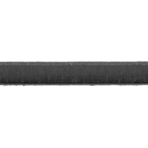 Leather lace 5x2mm Grey x30cm