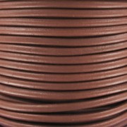 European Leather cord 5mm Chocolate x1m|raw }}