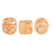 2.5x3mm Minos® by Puca® - Opaque Beige Tweedy x5g