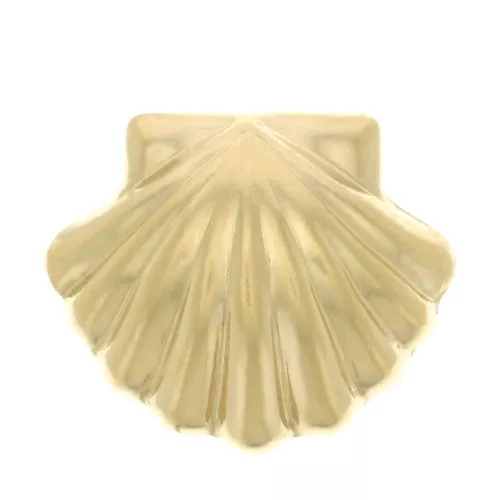 14x16mm Seashell stick-on element x1
