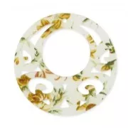 Pendant 46mm Flower x1