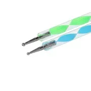 Set of 5 double point dotting tools - Multicoloured x1