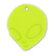 Alien pendant 32x28mm Anis x1