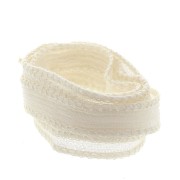 10mm Silk ribbon - Unbleached x85cm|raw }}