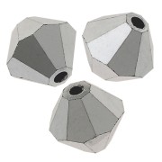 6mm Preciosa Crystal Bicones - MC Bead Rondell - Crystal Labrador Full x12|raw }}