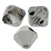 6mm Preciosa Crystal Bicones - MC Bead Rondell - Crystal Labrador Half x12|raw }}