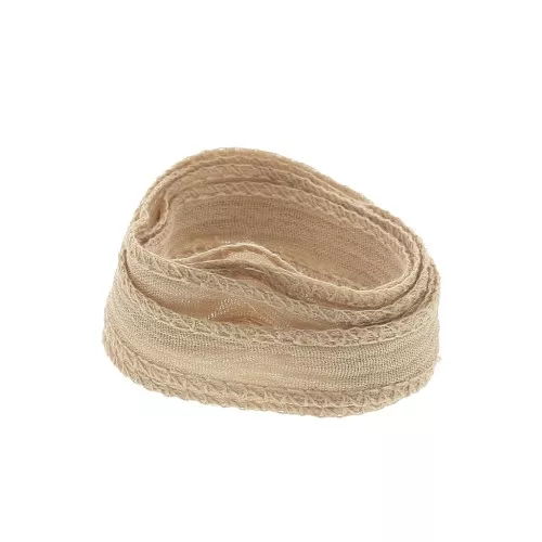 10mm Silk ribbon - Nude x85cm