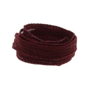 10mm Silk ribbon - Bordeaux x85cm|raw }}