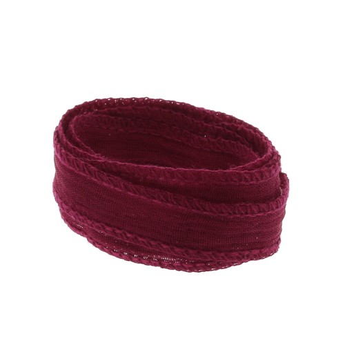 10mm Silk ribbon - Dark Red x85cm