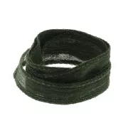 10mm Silk ribbon - Khaki x85cm