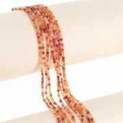 Round beads 2.5 mm gemstone - Carnelian x39cm