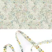 Bias ribbon Liberty Adelajda Orange x 1m