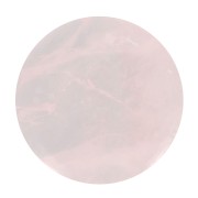 20mm round flat Cabochon - Rose Quartz x1