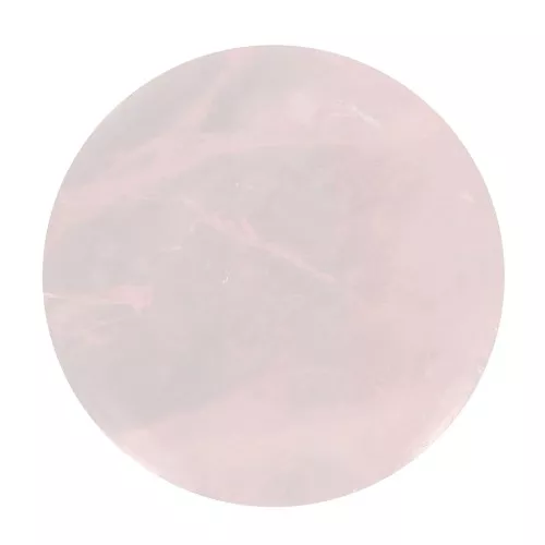 20mm round flat Cabochon - Rose Quartz x1