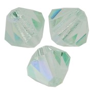 4mm Preciosa Crystal Bicones - MC Bead Rondell - Chrysolite ABx30|raw }}
