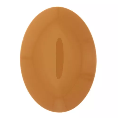 18x13mm Oval resin cabochon - Mustard x1