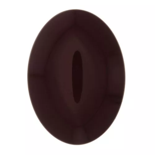 25x18mm Oval opaque resin cabochon - Wine Lees x1