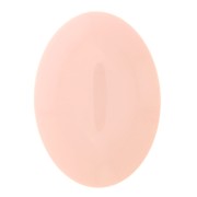 25x18mm Oval opaque resin cabochon - Pastel Pink x1|raw }}