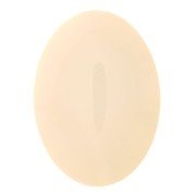25x18mm Oval opaque resin cabochon - Ivory x1|raw }}
