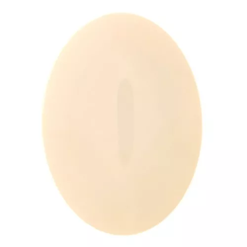 25x18mm Oval opaque resin cabochon - Ivory x1