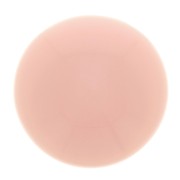 14mm Round opaque resin cabochon - Light Pink x1|raw }}
