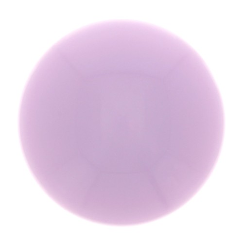 14 mm round cabochon in opaque resin - Lavender x1