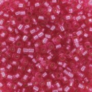 Miyuki Delica 11/0 DB1338 - Dyed Silver lined Rose|raw }}