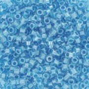 Miyuki Delica 11/0 DB0905 - Sparkling Blue Lined crystal
