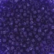 Miyuki Delica 11/0 DB0785 - Dyed Semi Matte Transparent Cobalt
