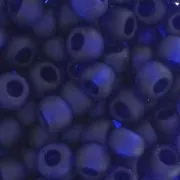 Toho Seed beads 11/0 TO11R8DF - Transparent Frosted Cobalt x8g